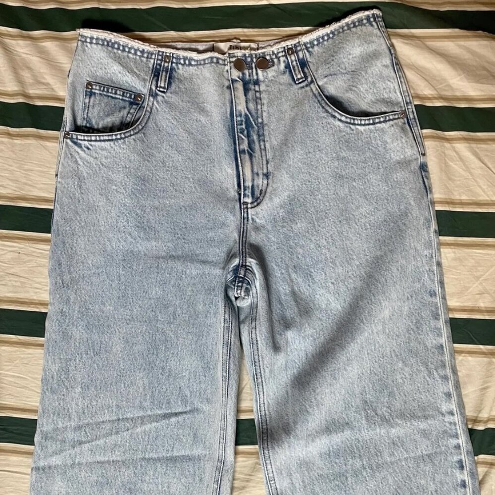 Tibi Acid Iceberg Denim Newman Jean